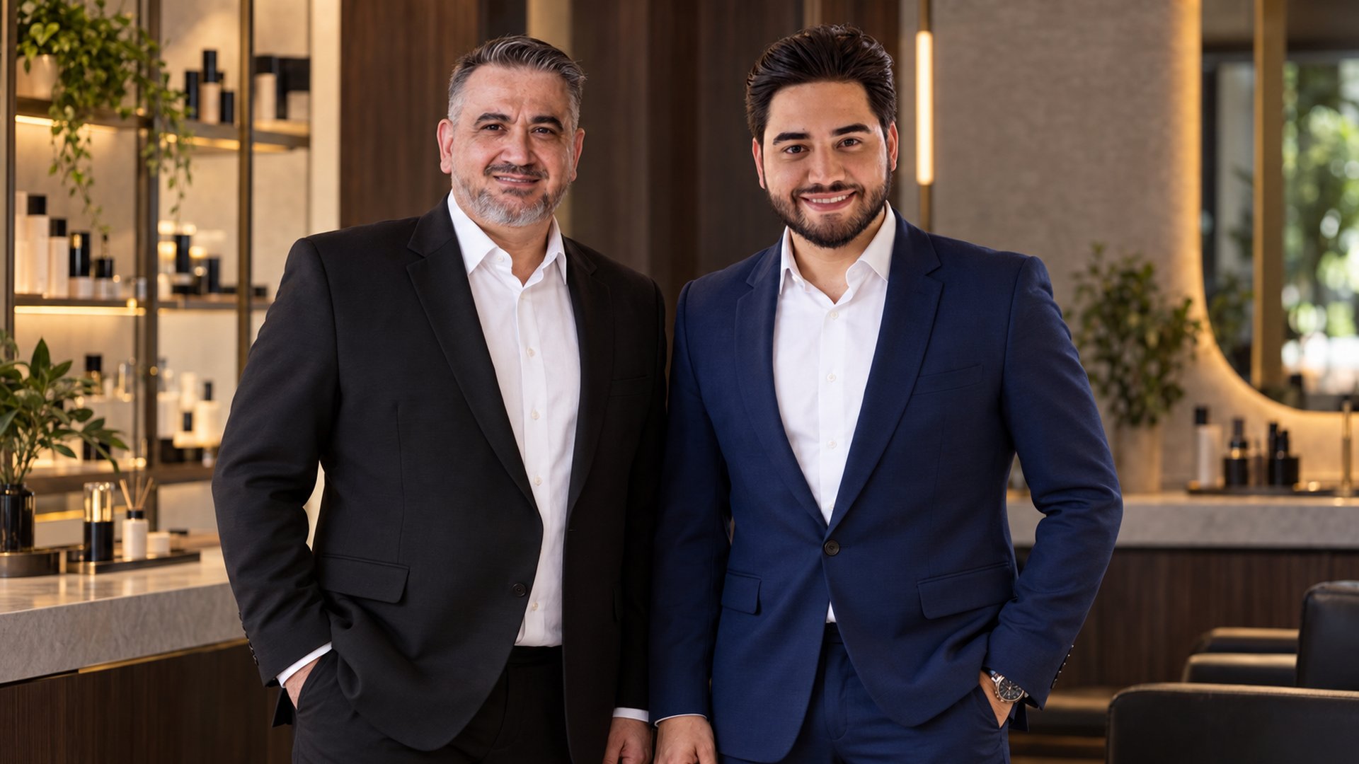 Anderson e Kalebe, sócios da Honney Smell Cosméticos